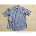 Top Quality Short Sleeve Check Shirt